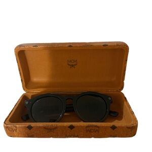 MCM Women’s 56mm Round Black Sunglasses